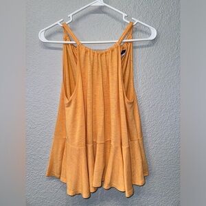 Old Navy Orange Flowy Blouse